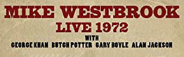 Mike Westbrook Live 1972