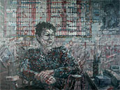 ‘Corinne' 1992 oil on canvas Kate Westbrook 76 x 101cm